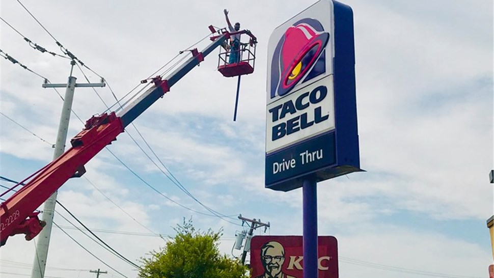 Signs Project Project in Dallas, TX by Texas Electrical