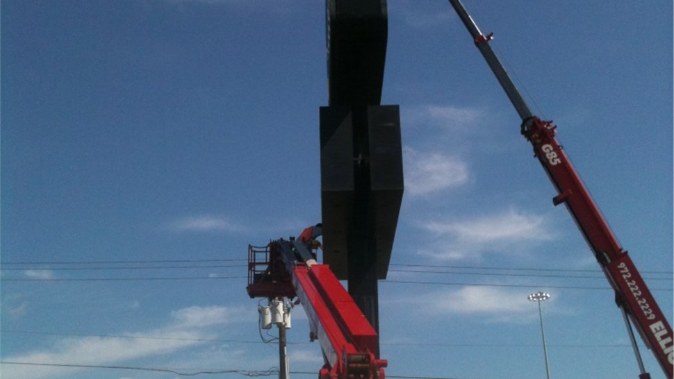 Signs Project Project in Irving, TX by Texas Electrical