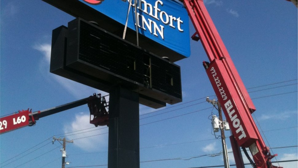 Signs Project Project in Irving, TX by Texas Electrical