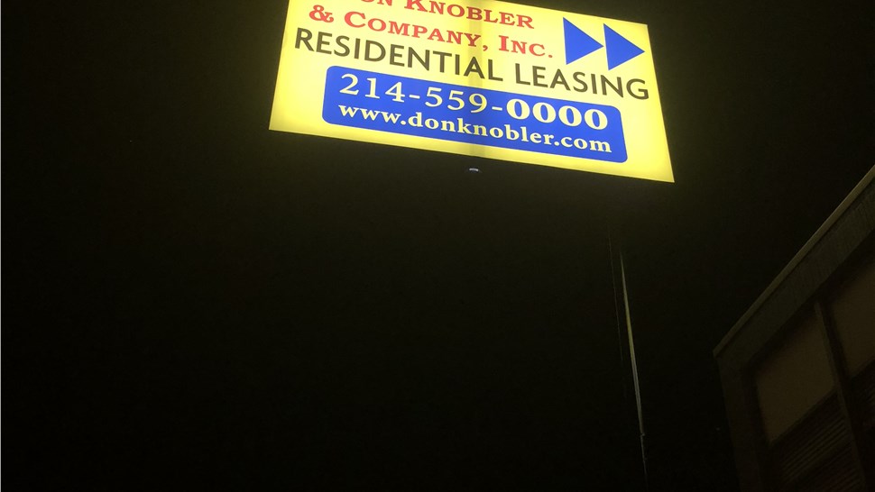 Signs Project Project in Dallas, TX by Texas Electrical