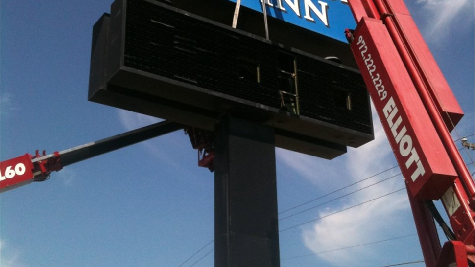 Signs Project Project in Irving, TX by Texas Electrical