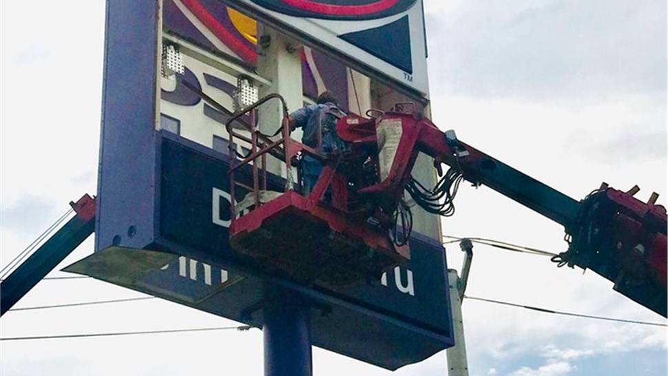 Signs Project Project in Dallas, TX by Texas Electrical