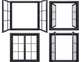 Black windows Photo 4