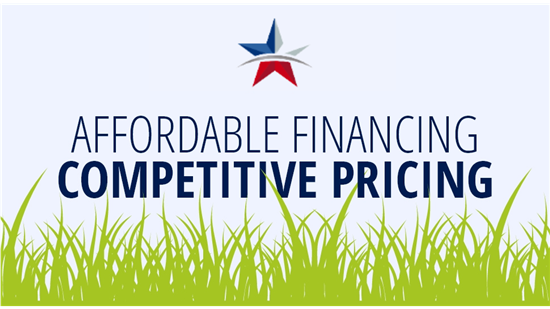 Affordable Financing and Competitive Pricing