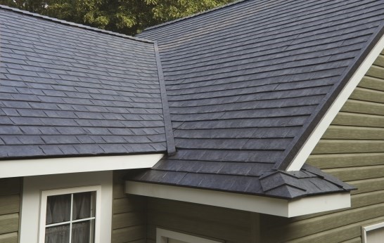 CertainTeed Presidio Slate-Midnight Asphalt Roof