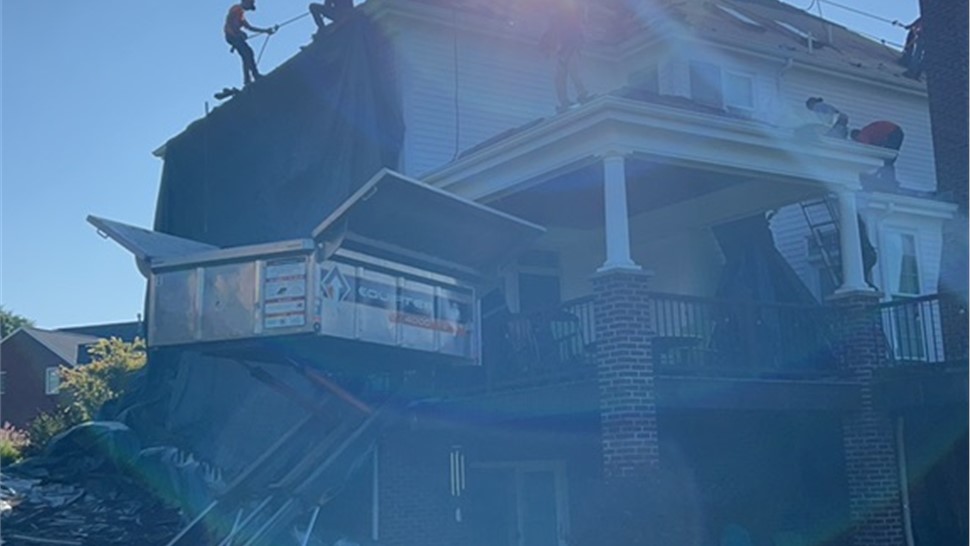 Roof Replacement Project in Cranberry Twp, PA by EAS Roofing