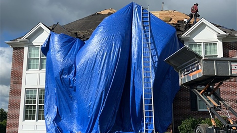 Roof Replacement Project in Cranberry Twp, PA by EAS Roofing