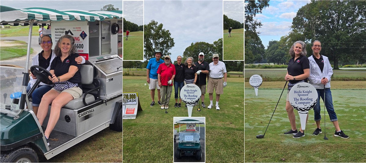 The Roofing Company Proudly Supports Peninsula Catholic High School at 9th Annual Darrell Brackin Memorial Golf Tournament