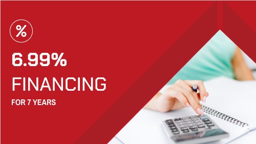 6.99% financing