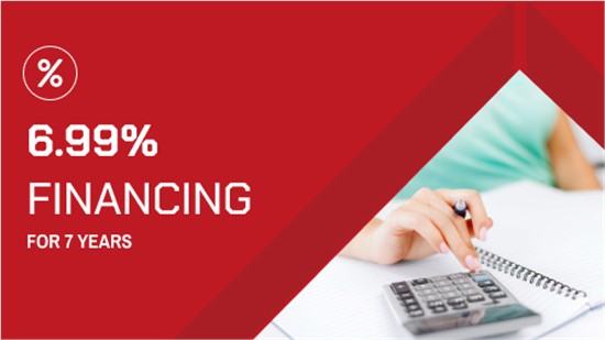 6.99% financing