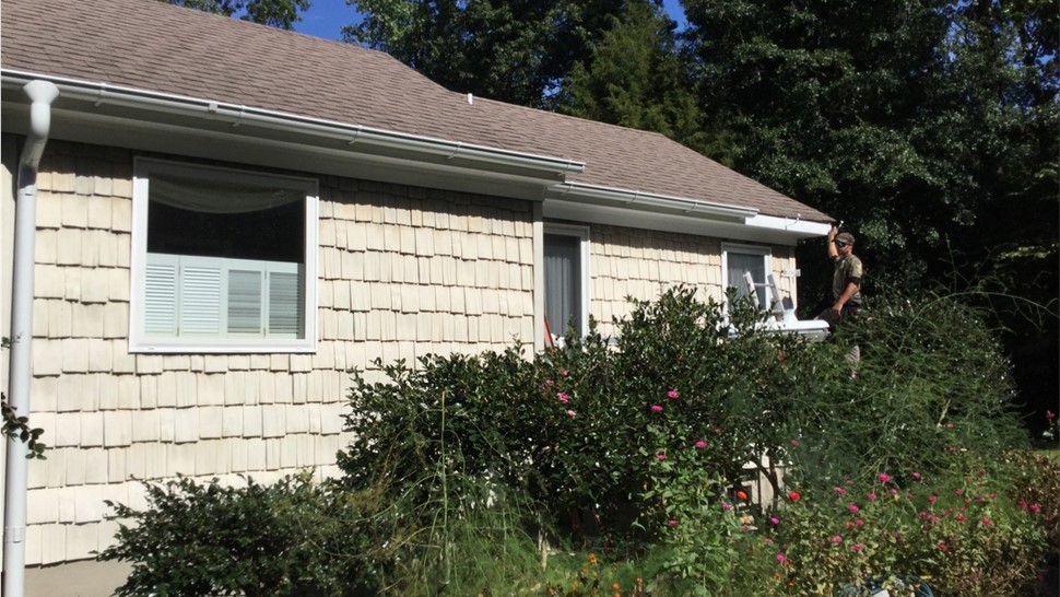 Gutters Project in Gloucester, VA by The Roofing Company