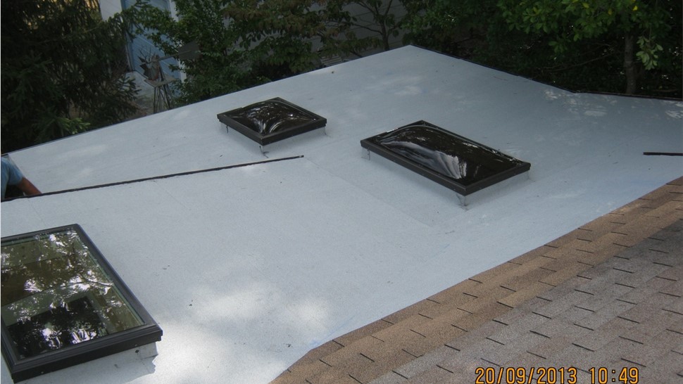 Roofing Project in Hampton, VA by The Roofing Company