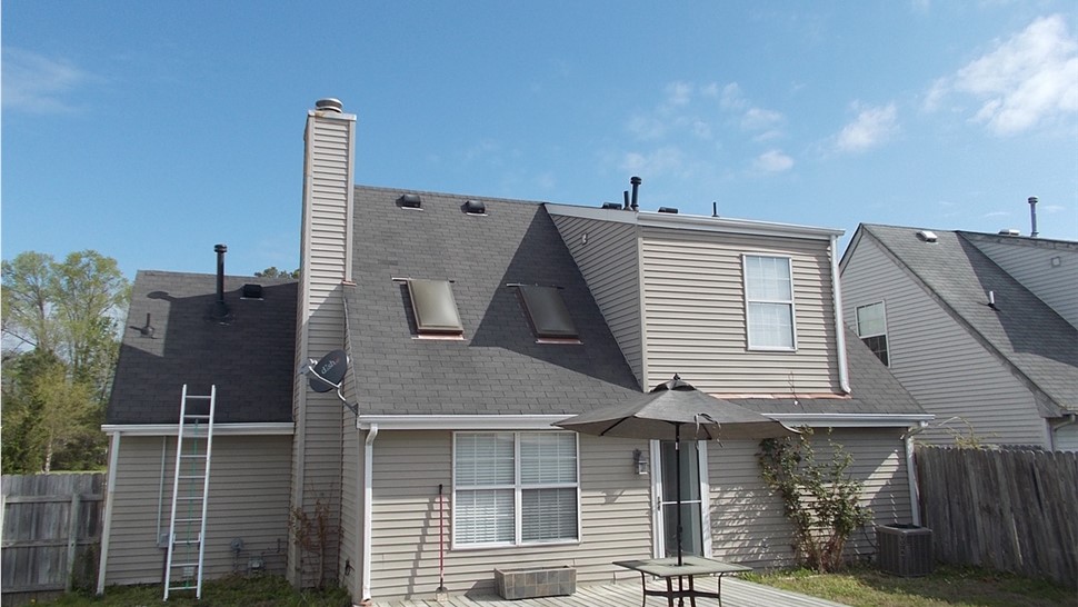 Roofing, Skylights Project in Virginia Beach, VA by The Roofing Company