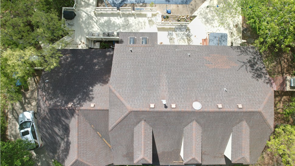 Finished architectural shingle roof replacement in Virginia Beach, VA