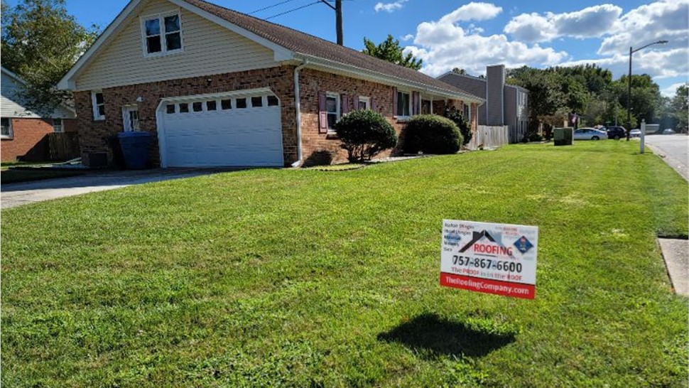 Roofing Project in Virginia Beach, VA by The Roofing Company