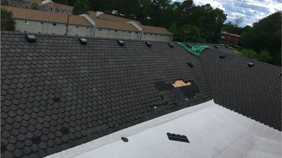 Roofing Project in Virginia Beach, VA by The Roofing Company