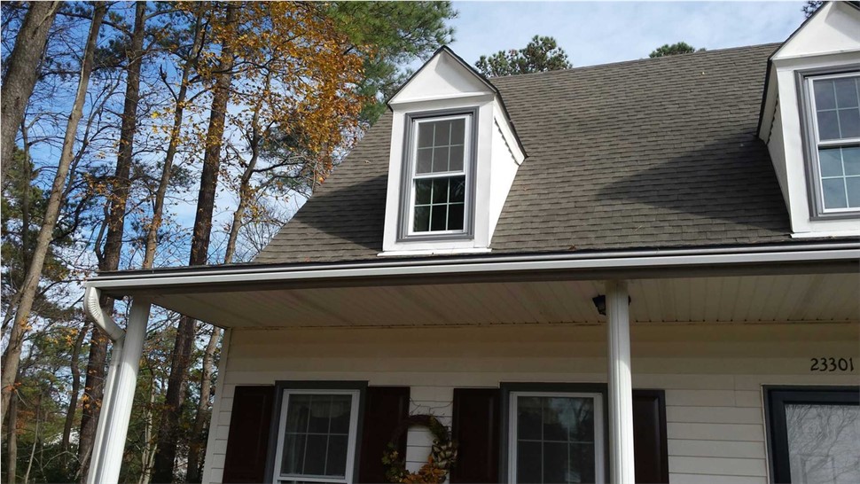 Roofing Project in Carrollton, VA by The Roofing Company