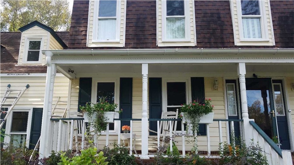 Gutters, Roofing Project in Virginia Beach, VA by The Roofing Company