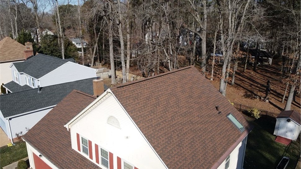 Roofing Project in Newport News, VA by The Roofing Company