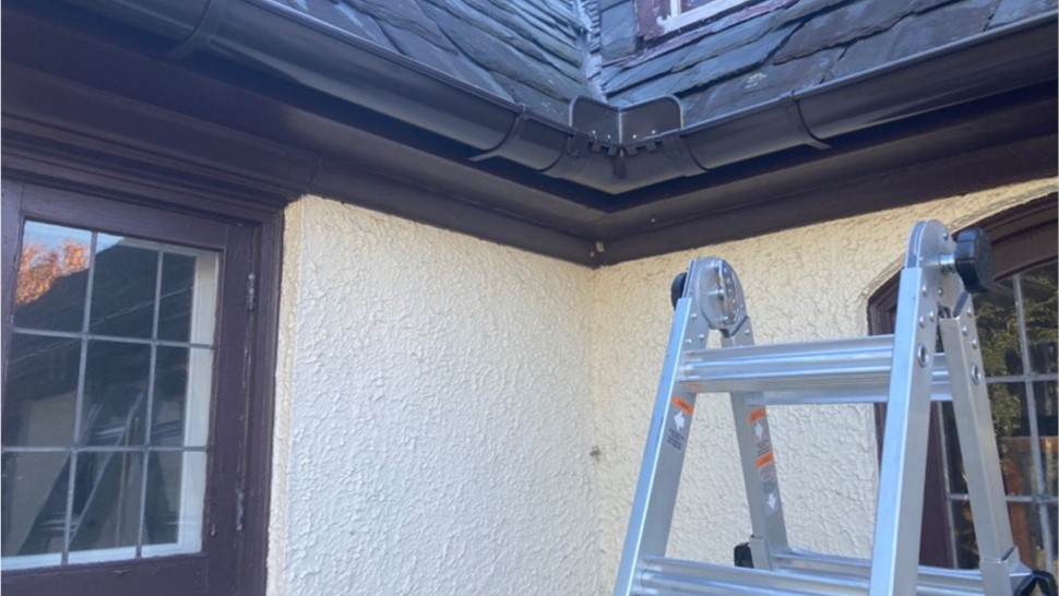 Gutters, Roofing Project in Norfolk, VA by The Roofing Company