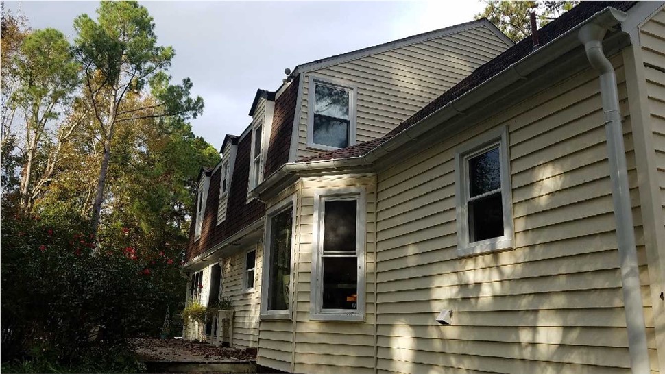 Gutters, Roofing Project in Virginia Beach, VA by The Roofing Company