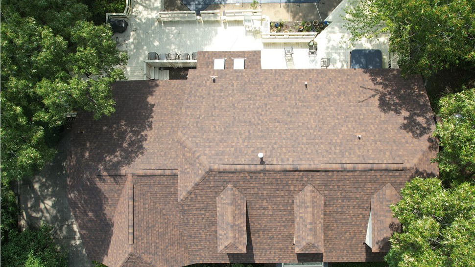 Finished architectural shingle roof replacement in Virginia Beach, VA