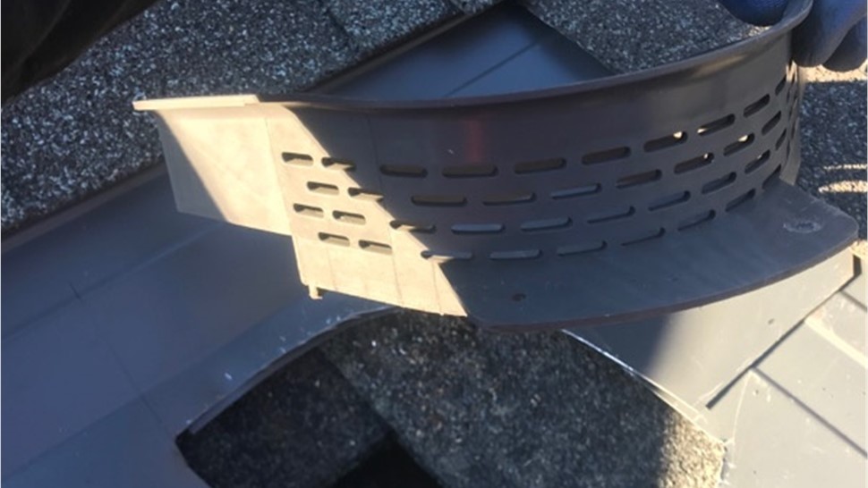 Gutters Project in Yorktown, VA by The Roofing Company