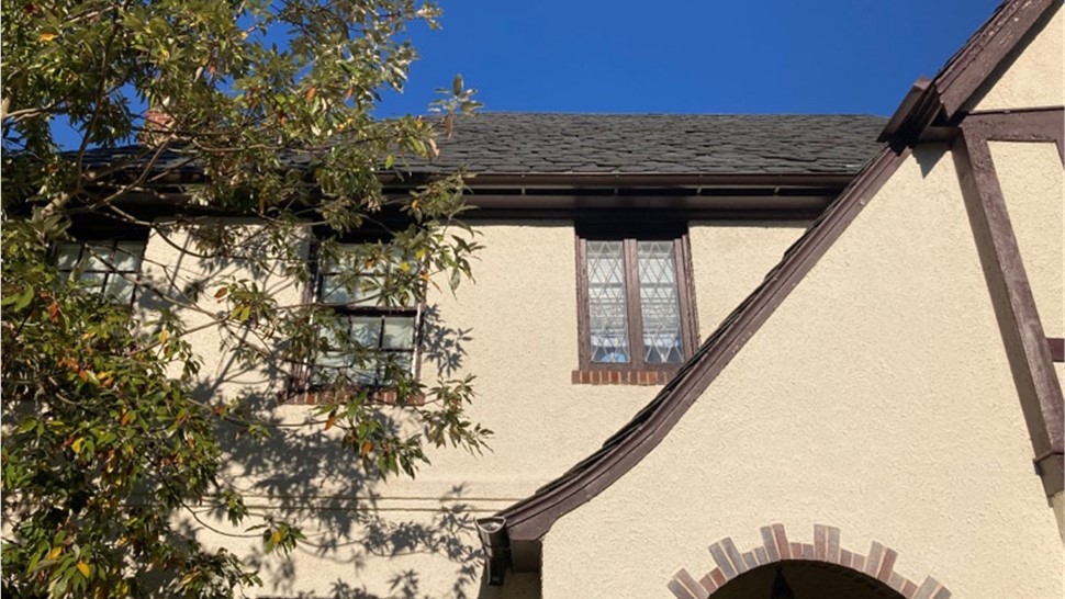 Gutters, Roofing Project in Norfolk, VA by The Roofing Company