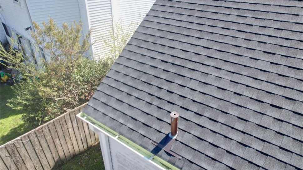 Gutters, Roofing Project in Virginia Beach, Virginia by The Roofing Company