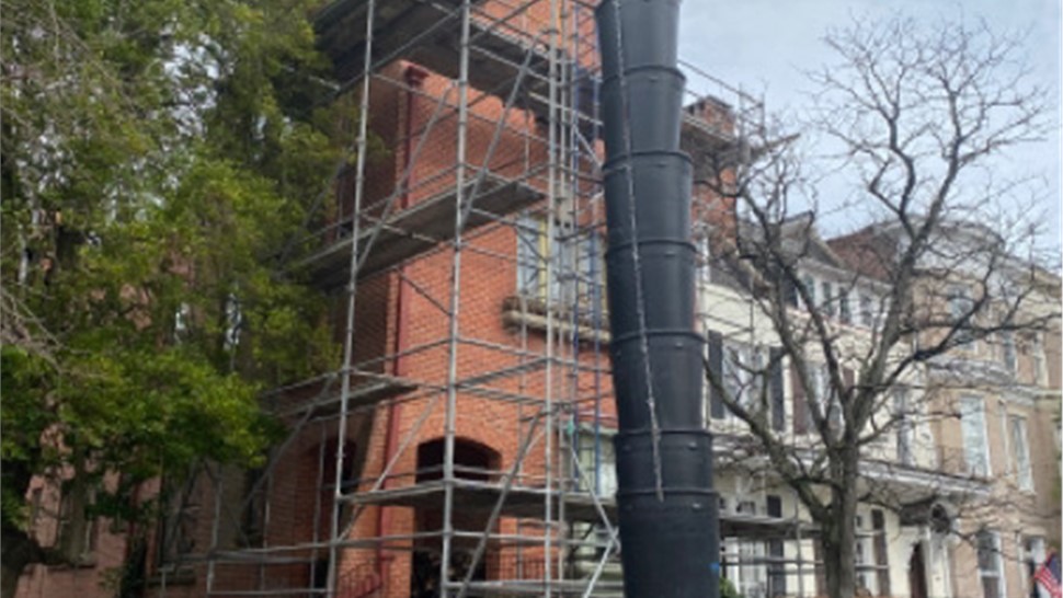 Gutters, Roofing Project in Norfolk, VA by The Roofing Company