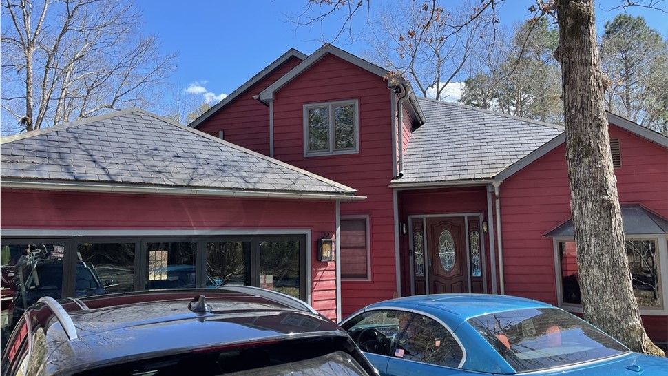 Gutters, Roofing Project in Gloucester, VA by The Roofing Company