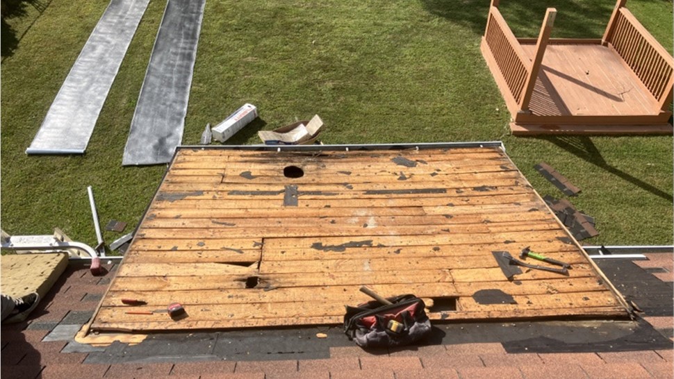 Roofing Project in Hampton, VA by The Roofing Company