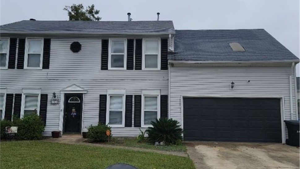 Gutters, Roofing Project in Virginia Beach, Virginia by The Roofing Company