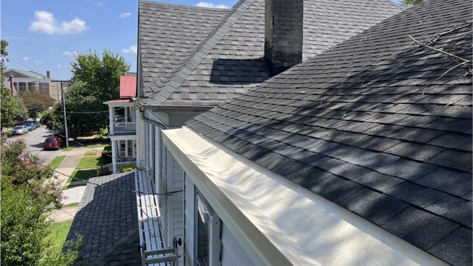 Gutters, Roofing Project in Portsmouth, VA by The Roofing Company