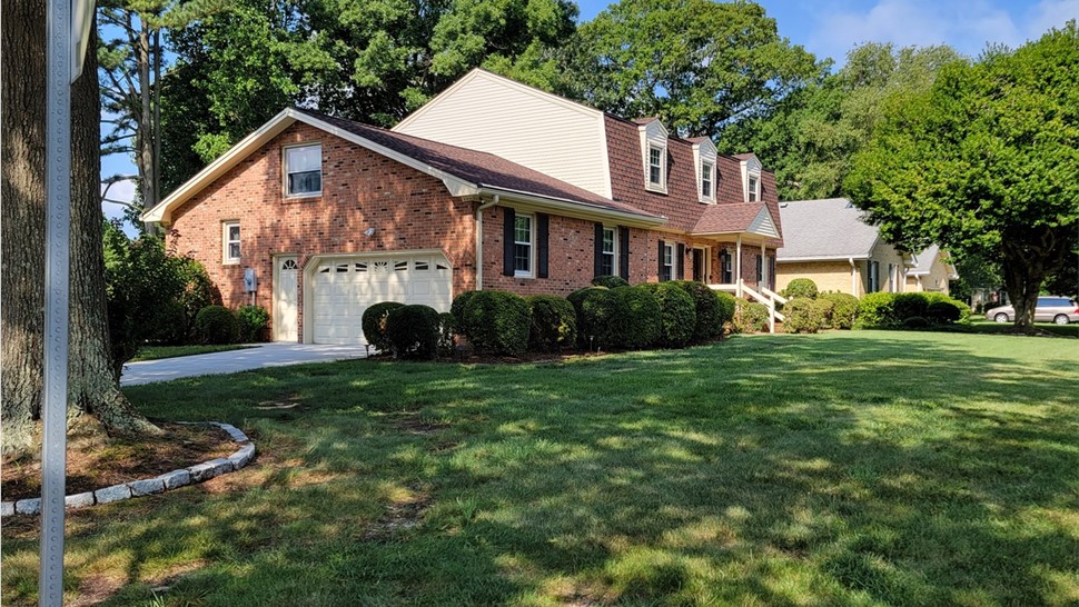 Gutters, Roofing Project in Virginia Beach, VA by The Roofing Company