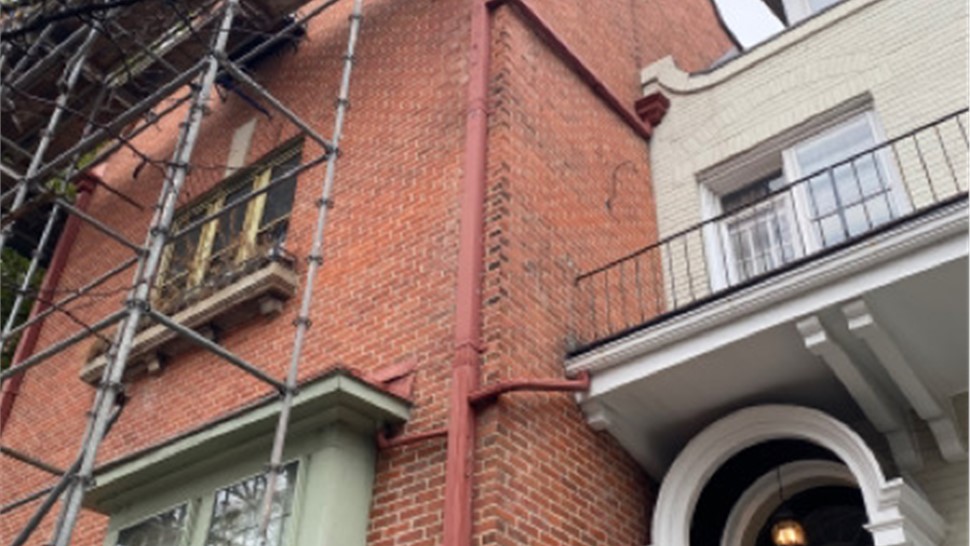 Gutters, Roofing Project in Norfolk, VA by The Roofing Company