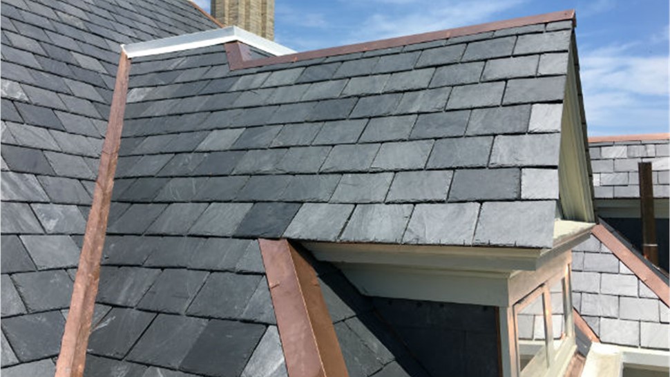 Gutters, Roofing Project in Hampton, VA by The Roofing Company