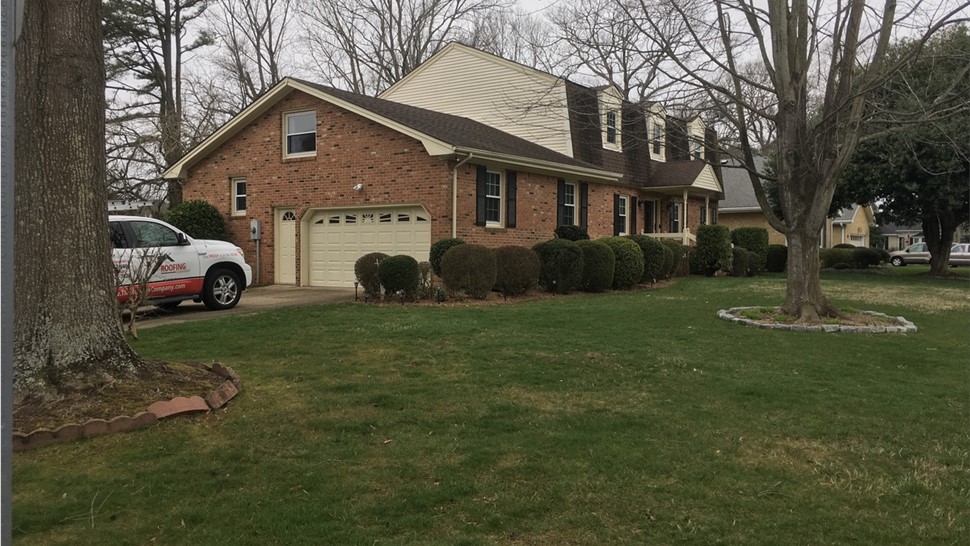 Gutters, Roofing Project in Virginia Beach, VA by The Roofing Company