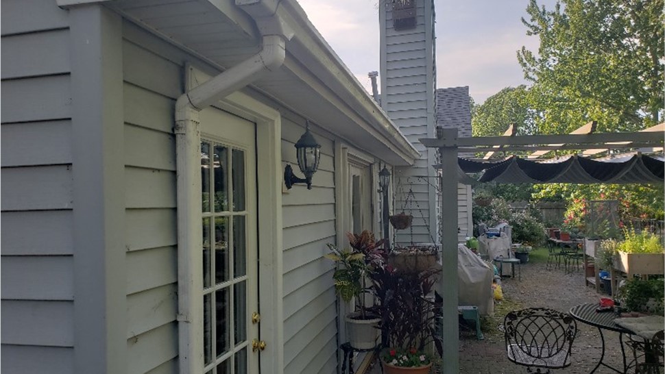 Gutters Project in Virginia Beach, VA by The Roofing Company