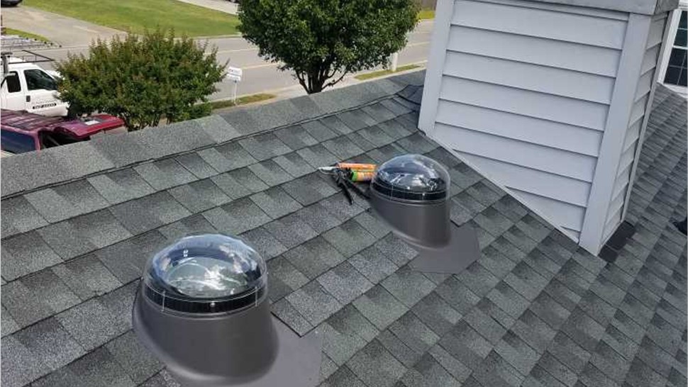 Skylights Project in Hampton, VA by The Roofing Company