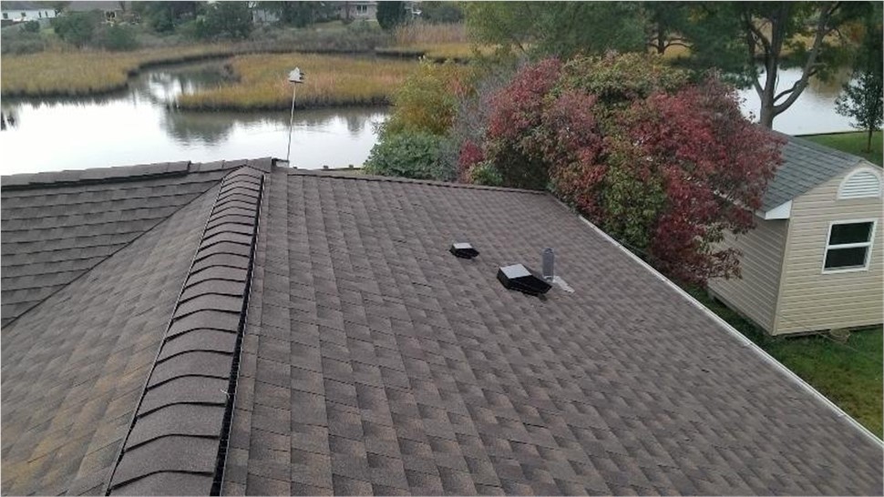 Roofing Project in Hampton, VA by The Roofing Company