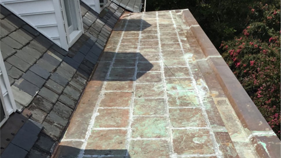 Gutters, Roofing Project in Norfolk, VA by The Roofing Company