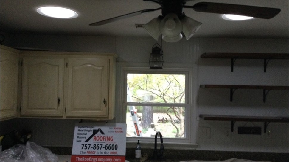 Skylights Project in Chesapeake, VA by The Roofing Company