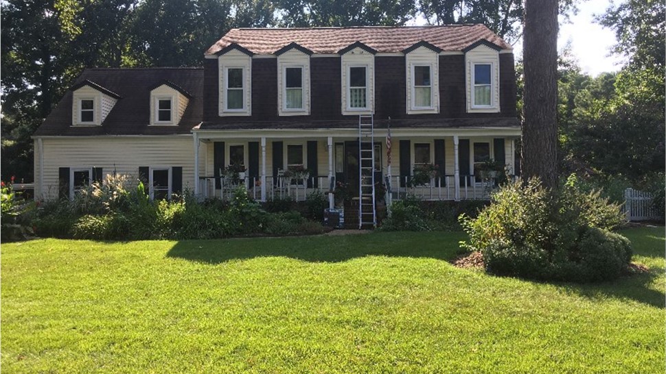 Gutters, Roofing Project in Virginia Beach, VA by The Roofing Company