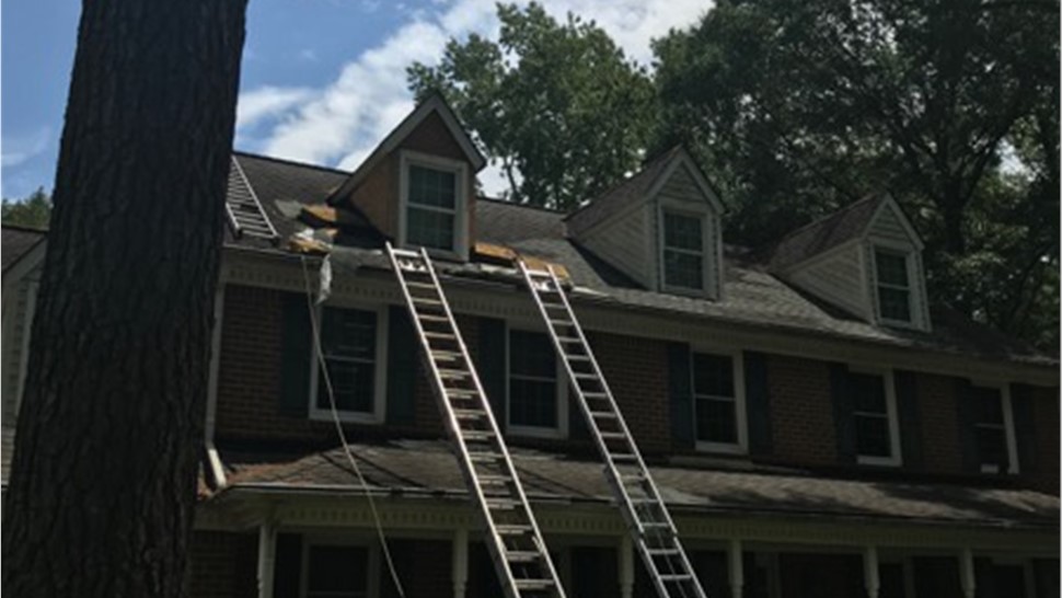 Roofing Project in Chesapeake, VA by The Roofing Company