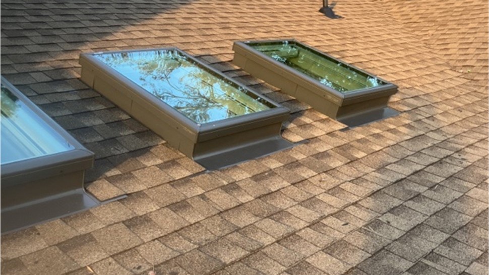 Skylights Project in Hampton, VA by The Roofing Company
