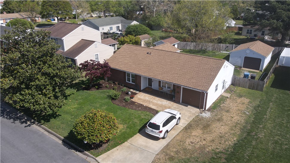 Roofing Project in Virginia Beach, VA by The Roofing Company