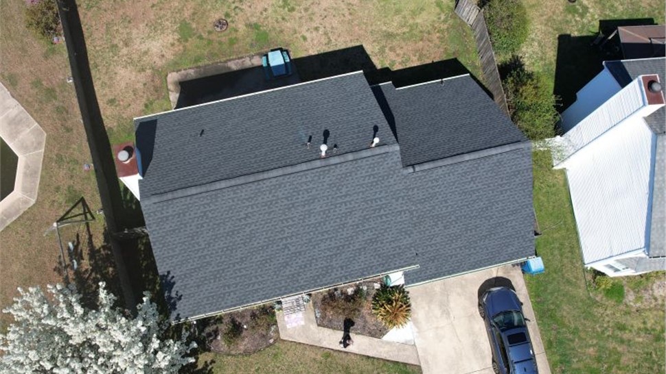 Gutters, Roofing Project in Virginia Beach, Virginia by The Roofing Company