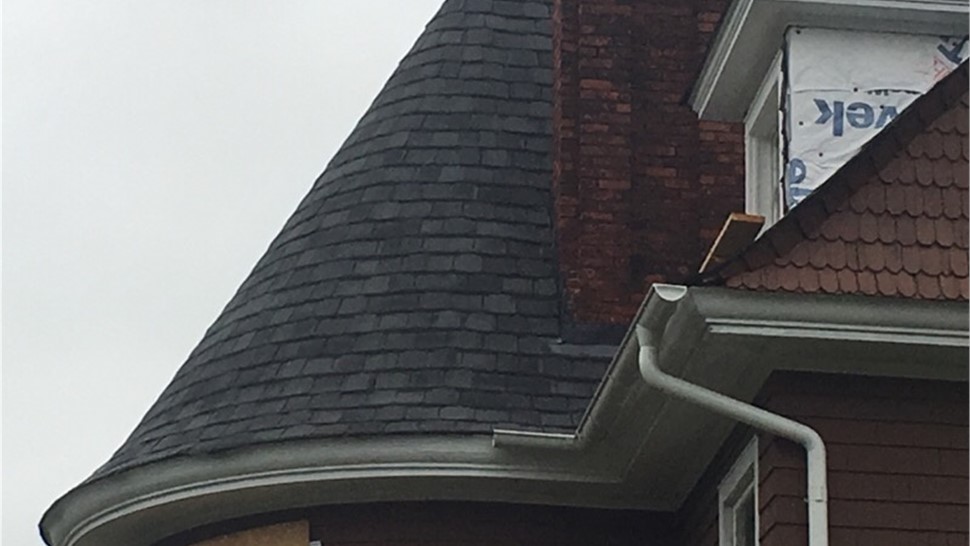 Gutters, Roofing Project in Newport News, VA by The Roofing Company