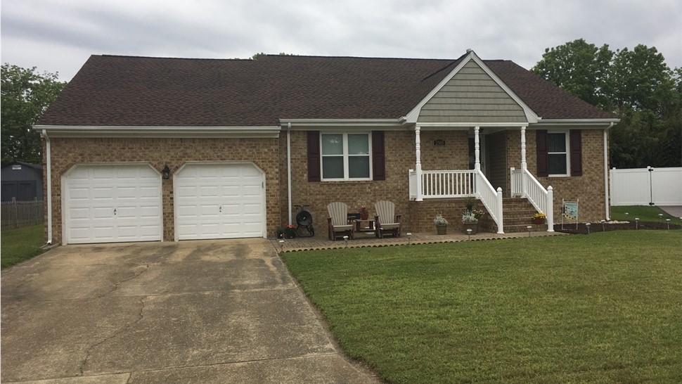 Roofing Project in Virginia Beach, VA by The Roofing Company